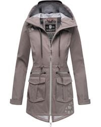 Marikoo - Softshelljas – Ulissaa Met Capuchon & Reflecterende Details - Lyst