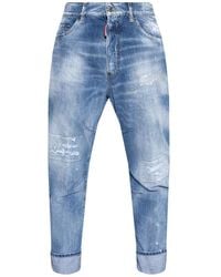 DSquared² - Tailored Combat Jean Denim Pants Cotton - Lyst