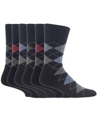 Gentle Grip - 6 Pairs Non Elastic Socks - Lyst