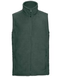 Russell - Fleece Outdoor Gilet (Bottle) - Lyst