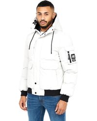 Crosshatch - Milwaka Jacket (Putty) - Lyst