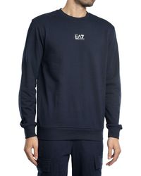 EA7 - Sweater Met Logoprint - Lyst