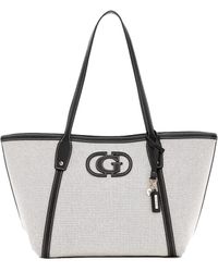 Guess - Handtaschen Frau Sebina Charm Logotype - Lyst