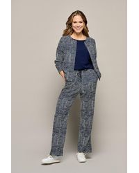 Mart Visser - Vivian Print Jacket Navy / Wit - Lyst