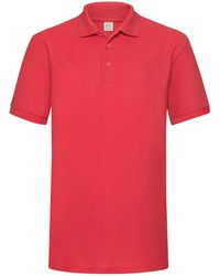 Fruit Of The Loom - Poloshirt Schwere Qualität Für Herren - Lyst