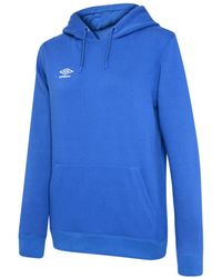 Umbro - Ladies Club Leisure Hoodie (Royal/ - Lyst