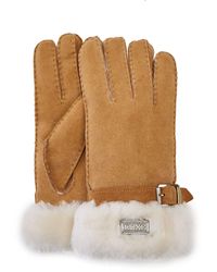 Australia Luxe - Stulpenhandschuhe Aus Wildleder - Lyst