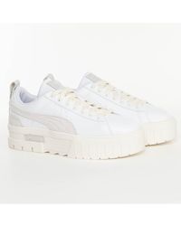 PUMA - Mayze Thrifted Trainers - Lyst