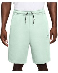 Nike - Tech Fleece Korte Broek (Licht Zilver) - Lyst