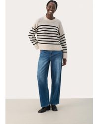 Part Two - Pullover Regular Fit Offwhite - Lyst