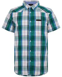 Bench - Geruit Relaxed Fit Overhemd - Lyst