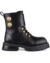 Balmain - Ranger Army Stiefeletten - Lyst