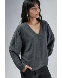 Busem - V-Neck Long Sleeve Blouse - Lyst