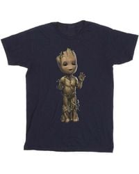 Marvel - I Am Groot Wave Pose T-Shirt Cotton - Lyst