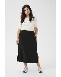 Kaffe - Rok Loose Fit Black Deep - Lyst
