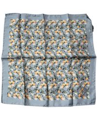 Dolce & Gabbana - Oranges Silk Square Handkerchief Scarf - Lyst