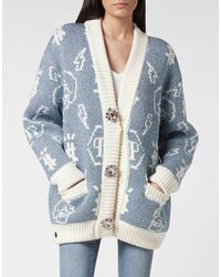 Philipp Plein - Strickjacke Monogram - Lyst
