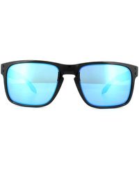 Oakley - Rectangle Polished Prizm Sapphire Sunglasses - Lyst