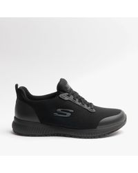 Skechers - Squad Sr Ladies Occupational Trainers Textile - Lyst