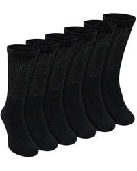 Sock Snob - 6 Pairs Cotton Diabetic Socks - Lyst