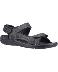 Hush Puppies - Alistair Leather Sandals - Lyst