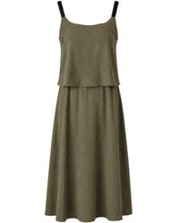 MixRay - Sleeveless A-Line Maxi Dress With Square Neckline - Lyst