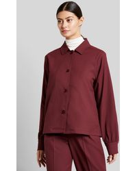 Bugatti - Damen Overhemd Blouse Met 1 Knoop Manchet - Lyst