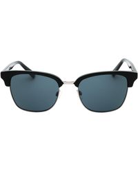 Banana Republic - Grijze Sf Zwarte Ruthenium Zonnebril Met Lens - Lyst