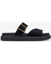 Clarks - Aristella Mule Schwarze Sde Sandalen - Lyst