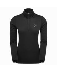 Sprayway - Ladies Fleece Half Zip Top With Thumb Loops Winter Hiking Wear - Lyst