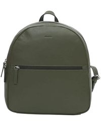 Firetrap - Rucksack, Leder (Seegrün) - Lyst