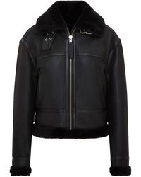 Infinity Leather - Bomber B3 Sheepskin Jacket -Akiak - Lyst