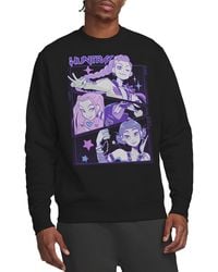 K-Pop Demon Hunters - Adult Huntr/X Anime Sweatshirt - Lyst