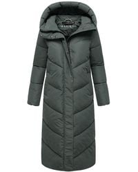 Marikoo - Wintermantel Ranjaa Gewatteerd Met Capuchon & Reflecterende Details - Lyst