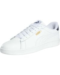 PUMA - Smash 3.0 L Leder-Sneaker - Lyst