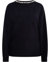 Usha - Pullover Mit Perlen Damen - Lyst