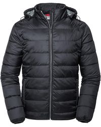 Russell - Nano Hooded Padded Jacket - Lyst