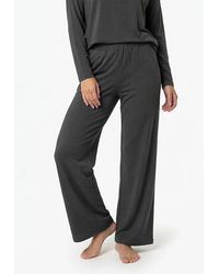Basiclo - Long Viscose Pants - Lyst