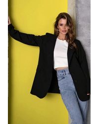 Issa Plus - Day Damen Gewebte Jacke - Lyst