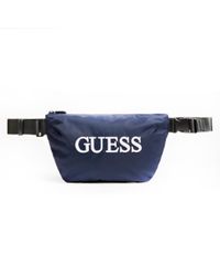 Guess - Herren Bauchtasche Quattro Mit Logo-Print - Lyst