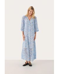 Part Two - Jurk Regular Fit Lake Paisley Print Multi - Lyst