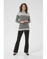 Kaffe - Pullover Kalizza Slim Fit Multicolour - Lyst