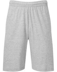Fruit Of The Loom - Iconic 195 Jersey Shorts (heide Grijs) - Lyst