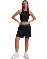 Under Armour - Meridian Ribbed Relaxed Fit Hardloopshort - Lyst