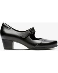 Clarks - Rosalyn Wren Leather Shoes - Lyst