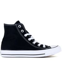 Converse - Sneakers Chuck Taylor All Star Hi Zwart - Lyst