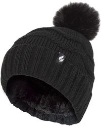 Heat Holders - Ladies Winter Fur Beanie Hat - Lyst