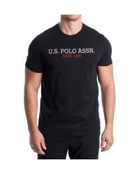 U.S. POLO ASSN. - Cotton Short Sleeve T-Shirt Us42154022 - Lyst