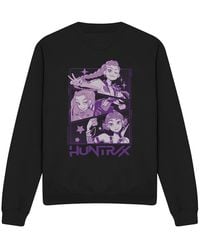 K-Pop Demon Hunters - Adult Huntr/X Panel Sweatshirt - Lyst