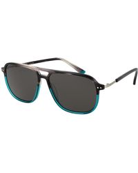 Replay - Turquoise Plastic Sunglasses - Lyst